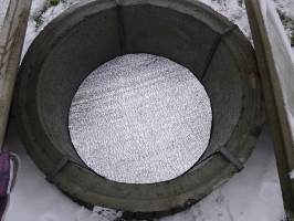 Teplná ochrana studní proti zamrznutí